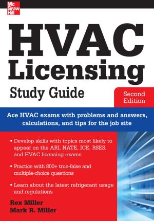 Cover of the book HVAC Licensing Study Guide, Second Edition by David Mohrman, Lois Heller