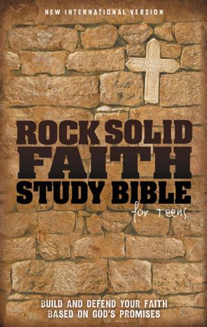 Cover of the book NIV, Rock Solid Faith Study Bible for Teens: Build and defend your faith based on God's promises, eBook by Seth Haines