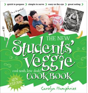 Cover of the book New Students Veggie Cook Book by Sue Spitler and Jan Cutler