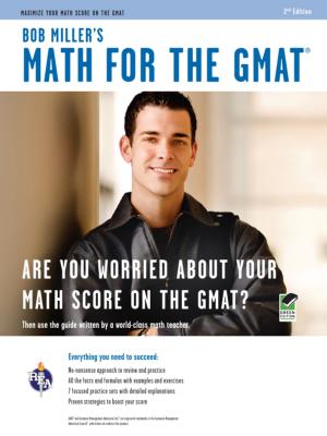 Book cover of Bob Miller's Math for the GMAT