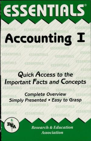 Cover of the book Accounting I Essentials by Mary Dillard