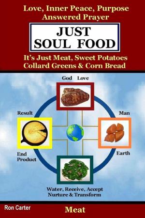Cover of the book Just Soul Food - Meat / Love, Inner Peace, Purpose, Answered Prayer. It's Just Meat, Sweet Potatoes, Collard Greens & Corn Bread by Bill Stonehem