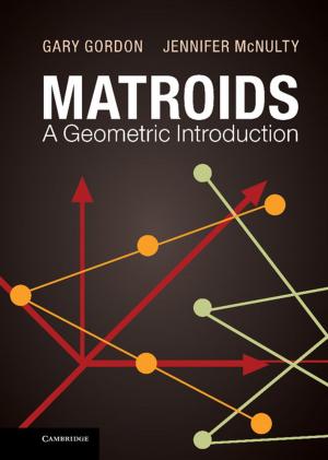 Cover of the book Matroids: A Geometric Introduction by Donald J. Lisio