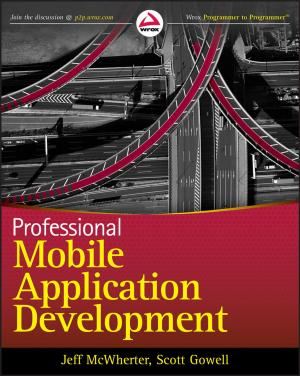 Cover of the book Professional Mobile Application Development by Oliver Brand, Christofer Hierold, Osamu Tabata, Gary K. Fedder, Jan G. Korvink