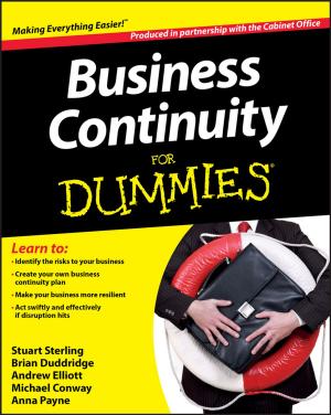 Cover of the book Business Continuity For Dummies by Andrew Gamble