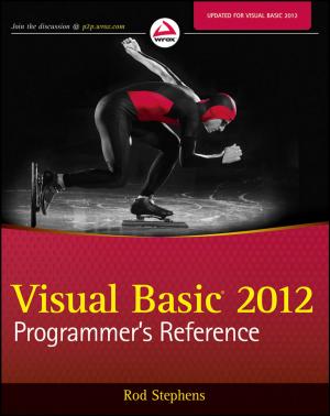 Cover of Visual Basic 2012 Programmer's Reference