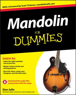 Cover of the book Mandolin For Dummies by Andrea G. Rockall, Andrew Hatrick, Peter Armstrong, Martin Wastie