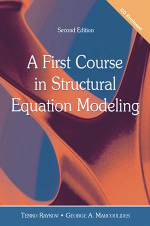 Book cover of A First Course in Structural Equation Modeling