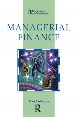 Cover of the book Managerial Finance by Tomas Santoro Álvarez