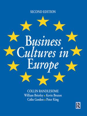 Cover of the book Business Cultures in Europe by Joan K Parry
