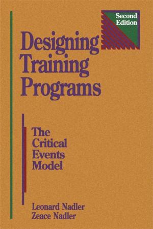 Cover of the book Designing Training Programs by Yanlong Zhang, Lisa Keister