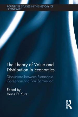 Cover of the book The Theory of Value and Distribution in Economics by Ron Sobel, Dick Weissman