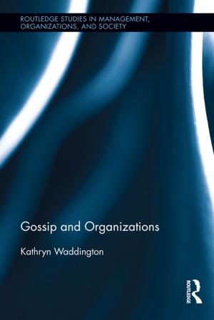 Book cover of Gossip and Organizations
