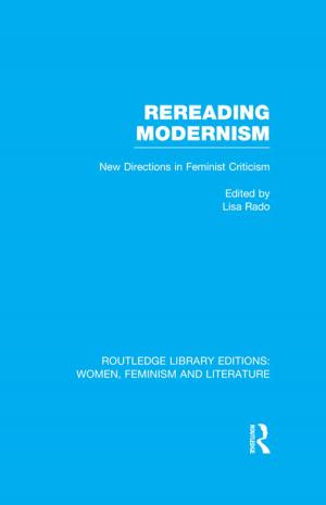 Cover of the book Rereading Modernism by Jean Marlow