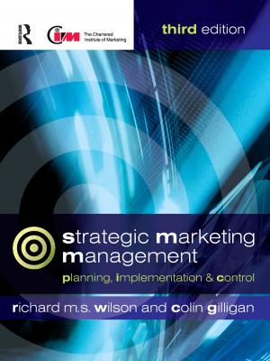 Book cover of Strategic Marketing Management