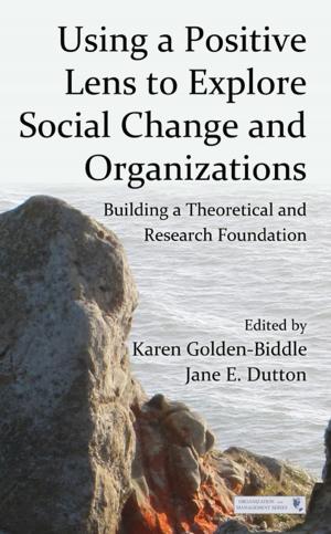 Cover of the book Using a Positive Lens to Explore Social Change and Organizations by Emmanuel Apel