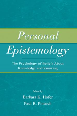 Cover of the book Personal Epistemology by David Landau, David Bennett Carren