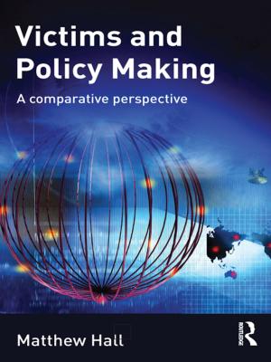 Cover of the book Victims and Policy-Making by Kosaka