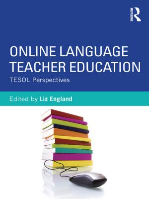 Cover of the book Online Language Teacher Education by D. G. Wright