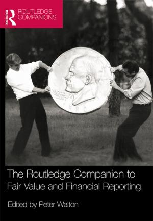 Cover of the book The Routledge Companion to Fair Value and Financial Reporting by Charles A. Perfetti, M. Anne Britt, Mara C. Georgi