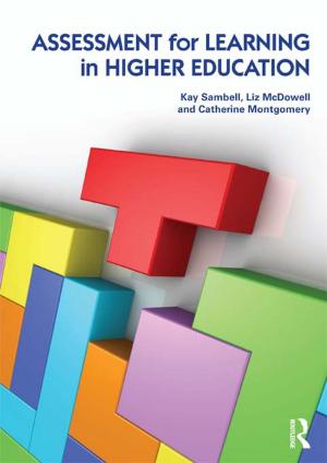 Cover of the book Assessment for Learning in Higher Education by Betty Y. Ashbaker, Jill Morgan
