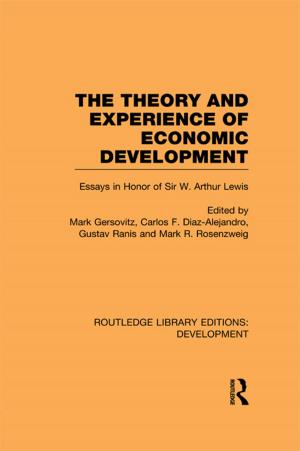 Cover of the book The Theory and Experience of Economic Development by George Santayana