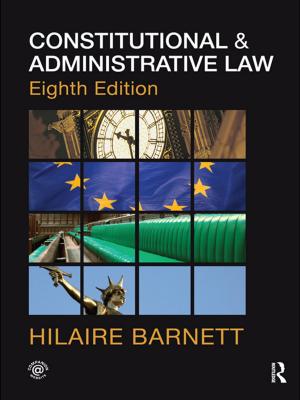 Cover of the book Constitutional & Administrative Law by T.J.M. Holden, Timothy J. Scrase