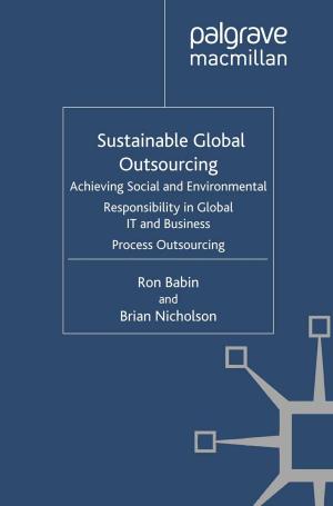 Cover of the book Sustainable Global Outsourcing by D. Begg