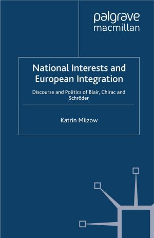 Cover of the book National Interests and European Integration by Emer Smyth, Maureen Lyons, Merike Darmody