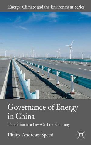 Cover of the book The Governance of Energy in China by Colette Fagan, Maria González Menèndez, Silvia Gómez Ansón