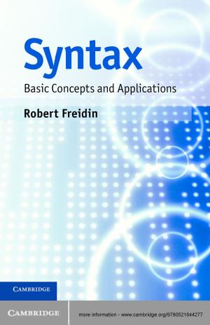 Cover of the book Syntax by Edward James Kolla
