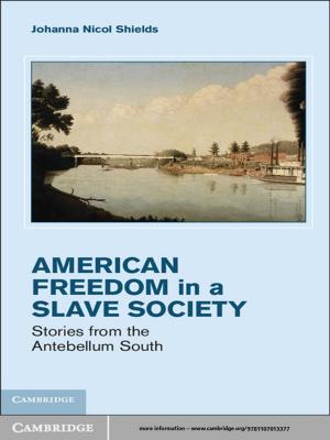Cover of the book Freedom in a Slave Society by Jeffrey M. Stonecash