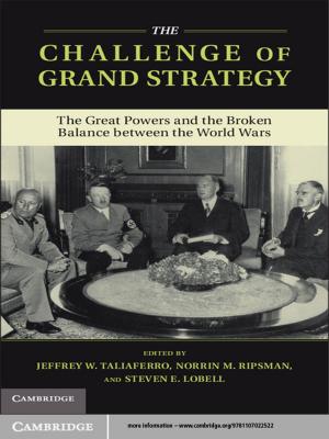 Cover of the book The Challenge of Grand Strategy by Rudolf N. Cardinal, Edward T. Bullmore