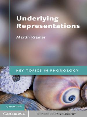 Cover of the book Underlying Representations by Adnan Darwiche