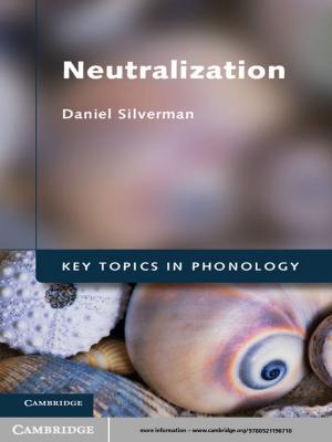 Cover of the book Neutralization by Diana Kapiszewski, Lauren M. MacLean, Benjamin L. Read