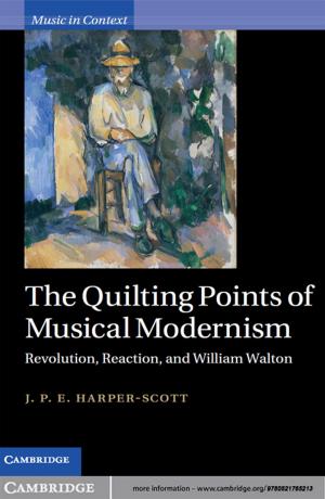 Cover of the book The Quilting Points of Musical Modernism by Peter E. Hydon
