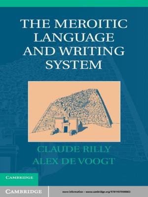 Cover of the book The Meroitic Language and Writing System by Mark M. Wilde