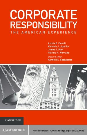 Cover of the book Corporate Responsibility by Sharon Lawner Weinberg, Sarah Knapp Abramowitz