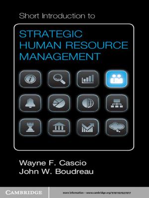 Book cover of Short Introduction to Strategic Human Resource Management