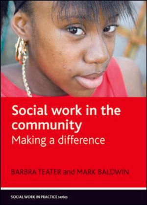 Cover of the book Social work in the community by Gillies, Val