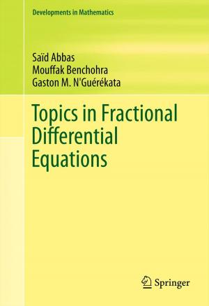 Cover of the book Topics in Fractional Differential Equations by Edward B. Noffsinger
