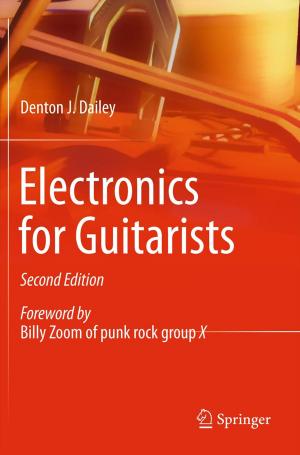 Cover of the book Electronics for Guitarists by Dimitri Breda, Stefano Maset, Rossana Vermiglio