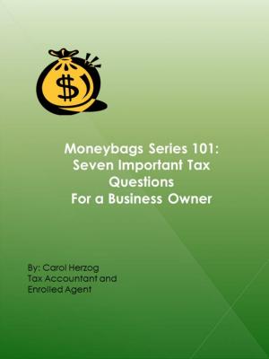 Cover of the book Moneybags Series 101: Seven Important Tax Questions for a Business Owner by Jennifer Jones