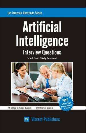 Book cover of Artificial Intelligence Interview Questions You'll Most Likely Be Asked