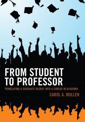 Cover of the book From Student to Professor by Douglas P. Barnard, Robert W. Hetzel