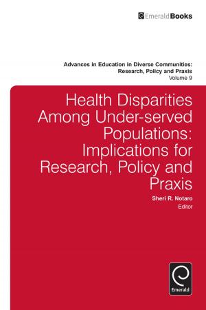 Cover of the book Health Disparities Among Under-served Populations by William Sun