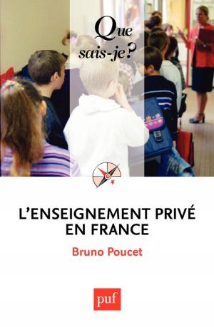 Cover of the book L'enseignement privé en France by Anne Cauquelin