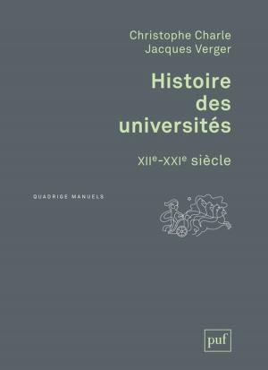 bigCover of the book Histoire des universités by 