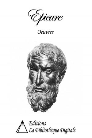 Cover of the book Oeuvres de Epicure by Joseph-Arthur de Gobineau