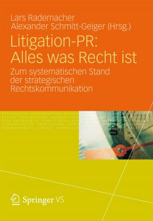 Book cover of Litigation-PR: Alles was Recht ist